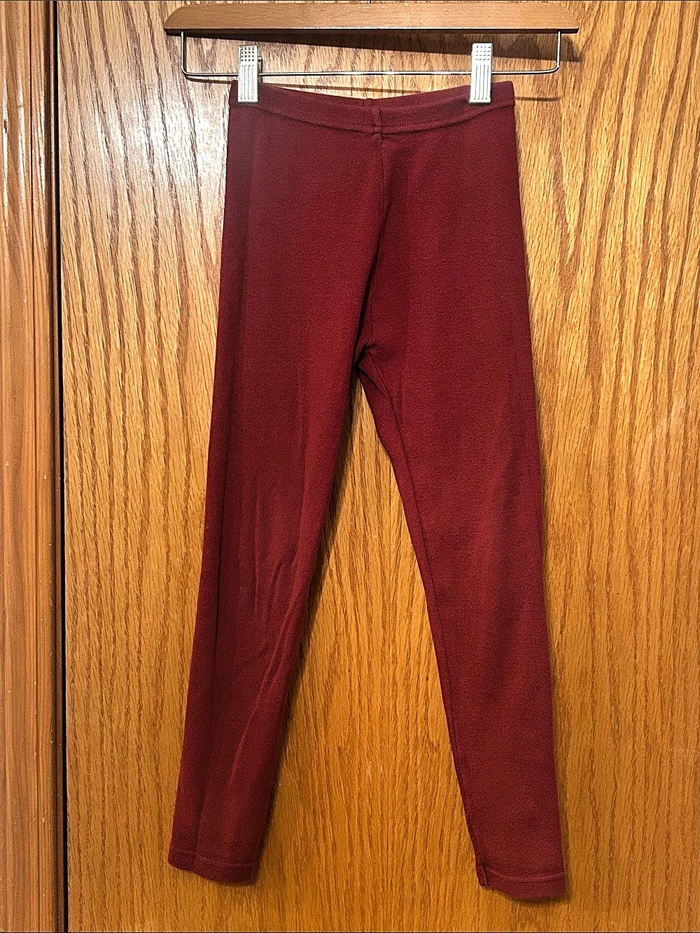 Gymboree Girls Size 7 Burgundy Leggings